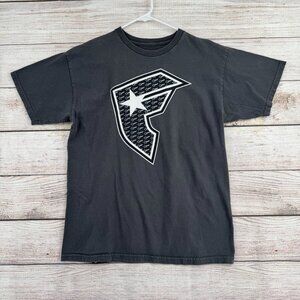 Famous Stars and Straps Y2K Logo T-Shirt Men's Size Medium Gray